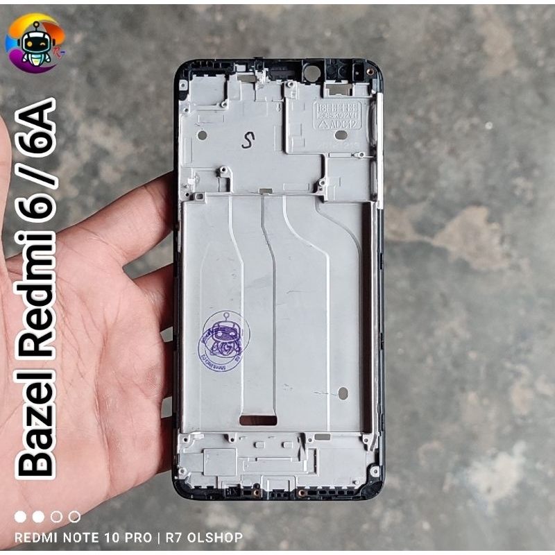 Frame Lcd Xiaomi Redmi 6 Redmi 6A Bazel Redmi 6A