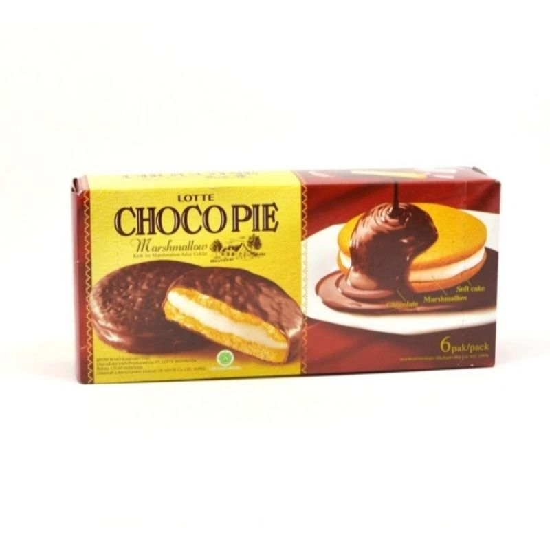 

Lotte Choco Pie Marsmallaow 168 g