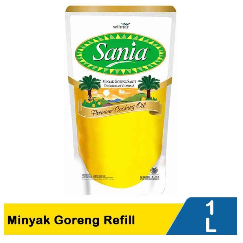 

Minyak goreng 1 liter Sunco Sania Bimoli dan Merk terkenal lainnya