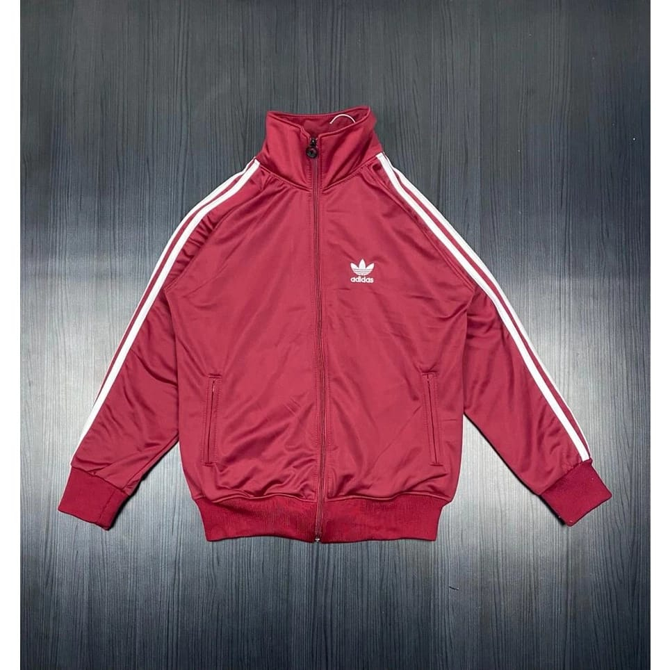 JAKET ADIDAS FIREBIRD CASUAL TRACKTOP MERAH PREMIUM PRIA WANITA SPORTY/JAKET SPORT/JAKET OLAHRAGA/JA