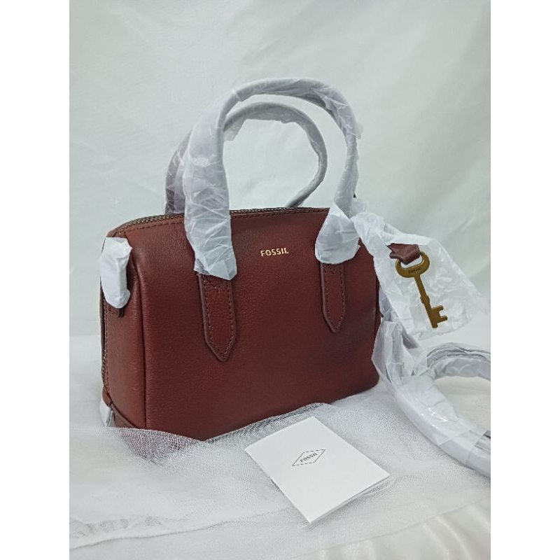 Tas Wanita FossilOriginal Sydney MINI Satchel Brown