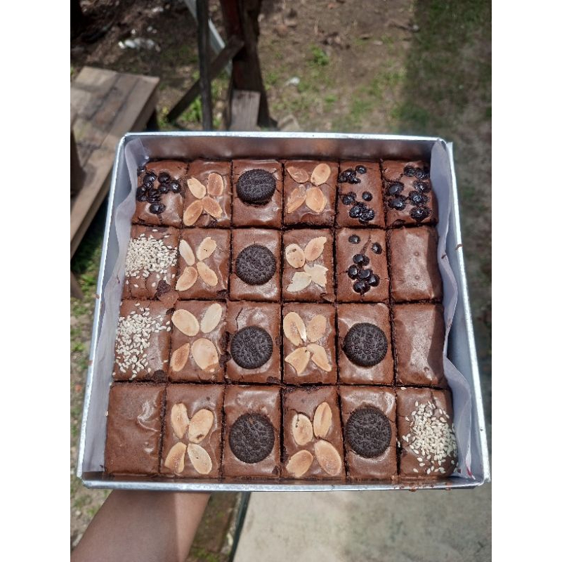 

Fudgie Brownies Lamate Ori | Brownies Panggang Kekinian