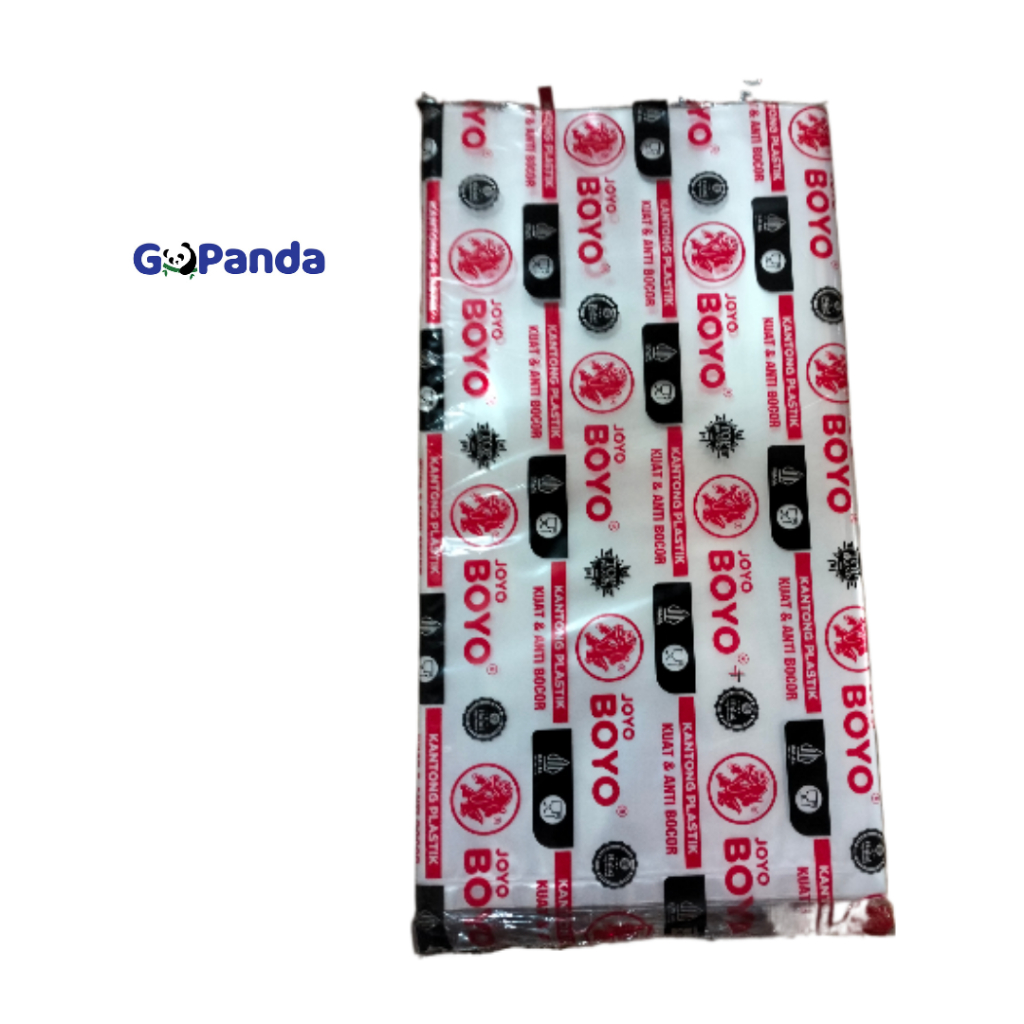 Kantong Plastik Plastic Bag PP JOYO BOYO  Bening Transparan TEBAL 0.5