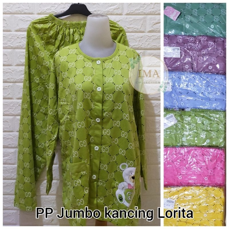 PP JUMBO KANCING FULL LORITA / TINNY BAHAN TEBAL