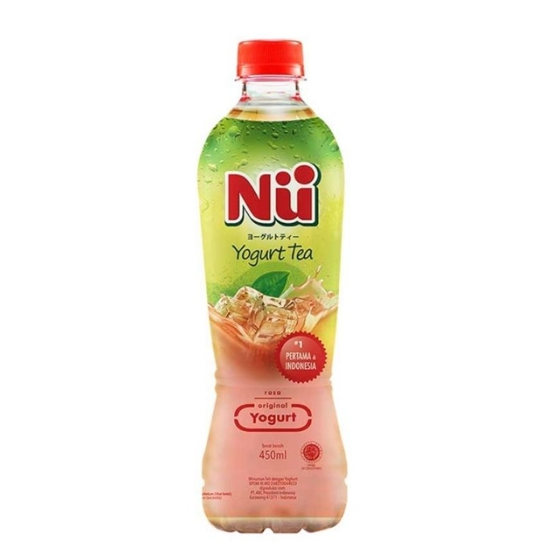 

nu minuman yogurt tea 450ml