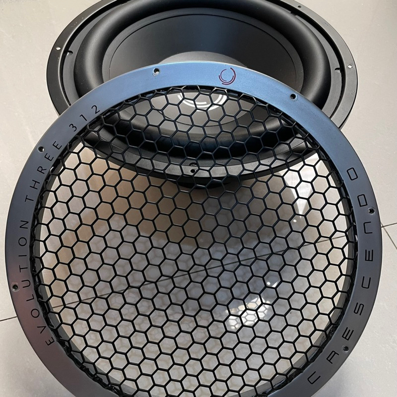 Subwoofer 12 inch Crescendo Evo 312 Second super mulus bukan Audison Focal Scanspeak Jl audio Rockfo