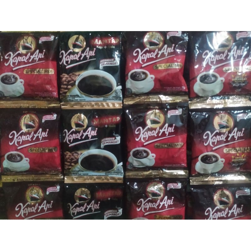 

Kapal Api Special Mix Mantap Renteng isi 10 sachet