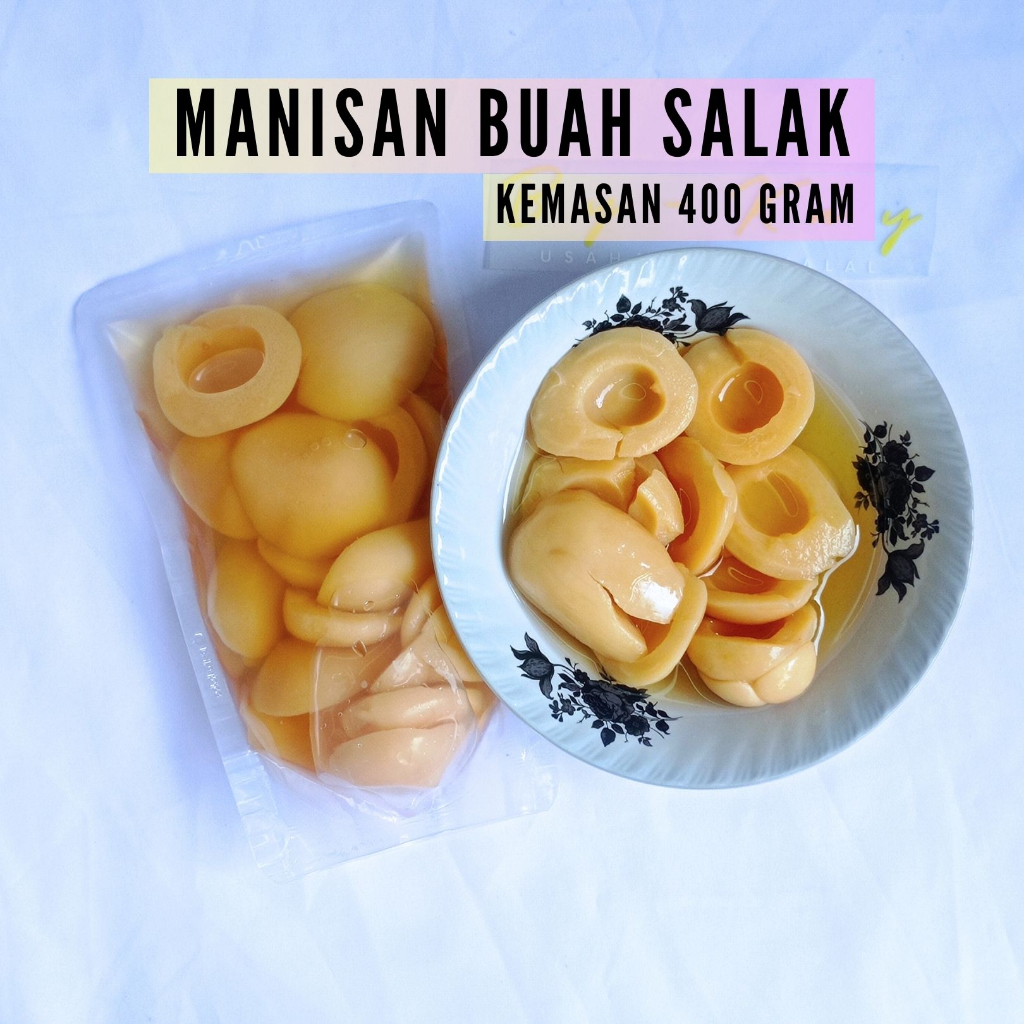 

BY KNY 400g Manisan buah salak bali salak madu asinan buah rujak buah potong