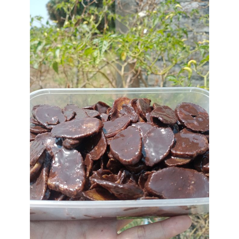 

Keripik Pisang Coklat Lumer