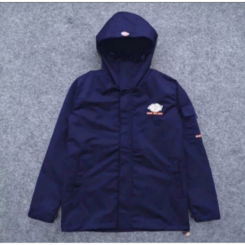 JAKET OUTDOOR DICKIES WATERPROOF SAKU SAMPING BLACK&NAVY JAKET