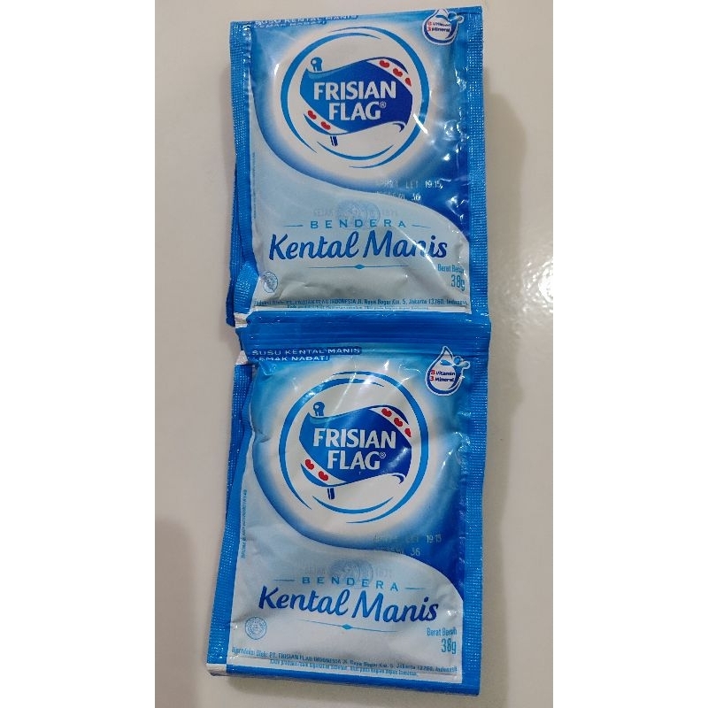 

FRISIAN FLAG KENTAL MANIS PUTIH SASET ECERAN SASHETAN