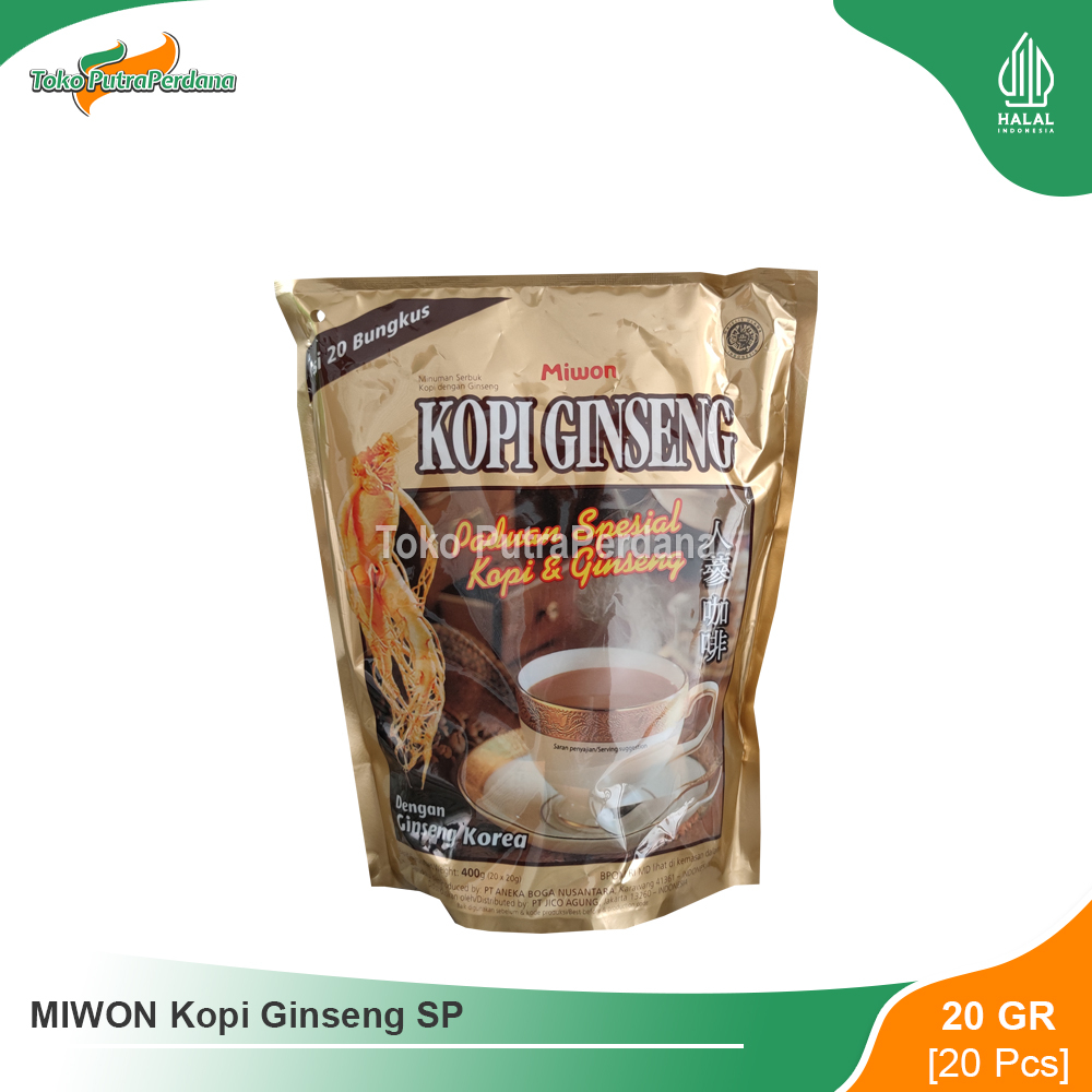 

MIWON Kopi Ginseng SP (20 Sachet)