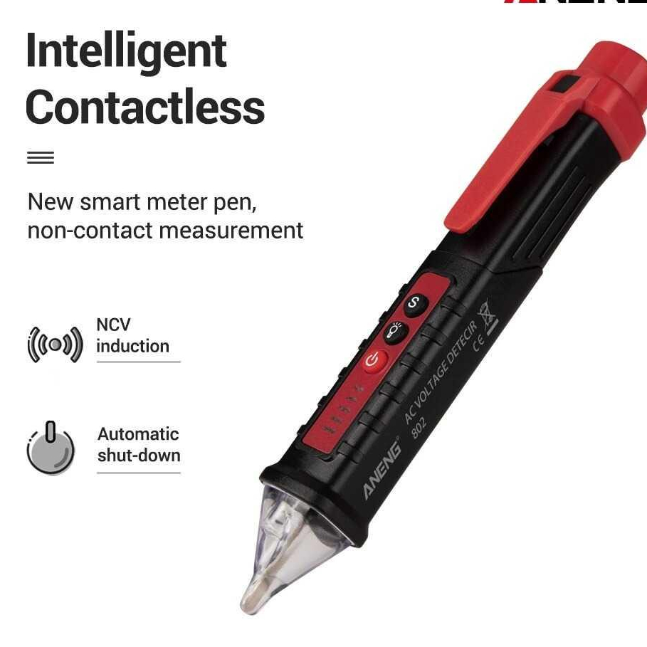 Tester Non Contact AC Voltage Alert Detector 12 - VD802