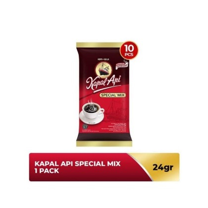 

Kopi Kapal Api Special Mix 1 renceng 24gr x 10 sachet