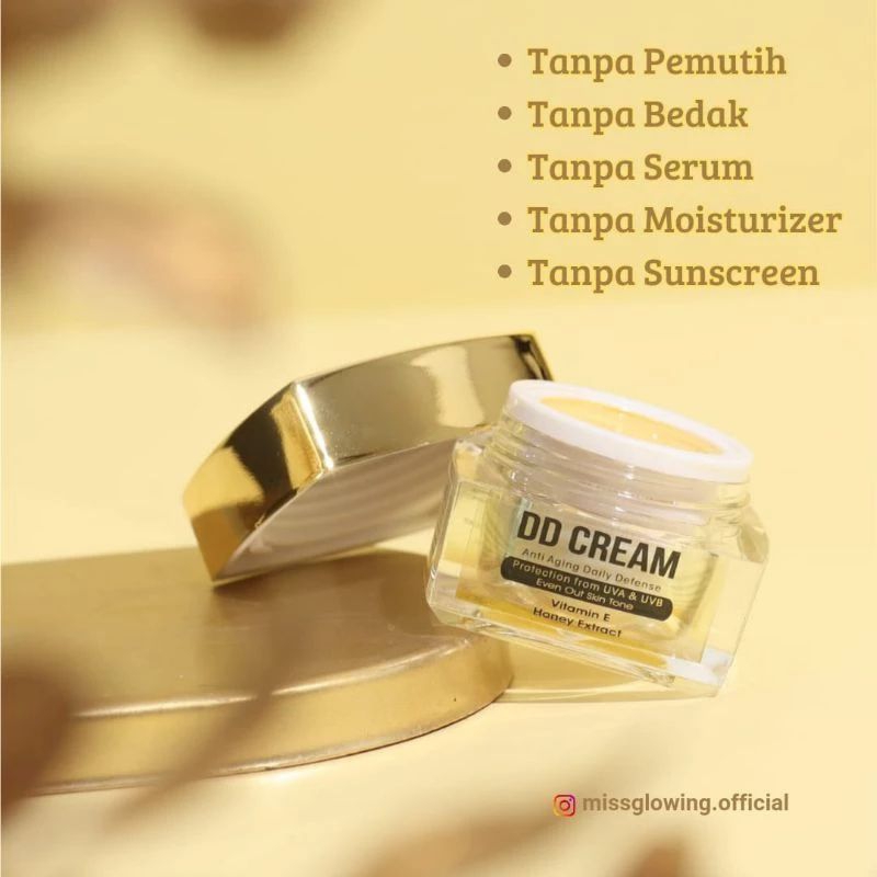 Cream wajah bpom glowing dan halal | DD CREAM ANTI AGING