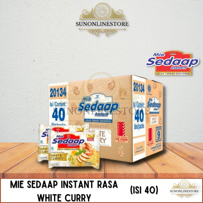 

Mie Sedaap White Curry 1 Dus (isi 40)