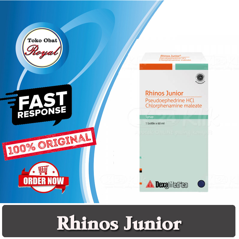 Rhinos Junior Sirup Obat Pilek Anak-Anak