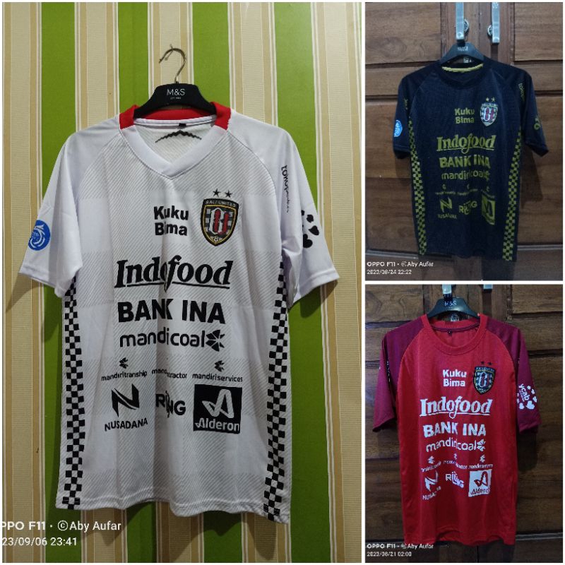 Jersey Bola Bali United Home Away Training GK Kiper Liga Indonesia