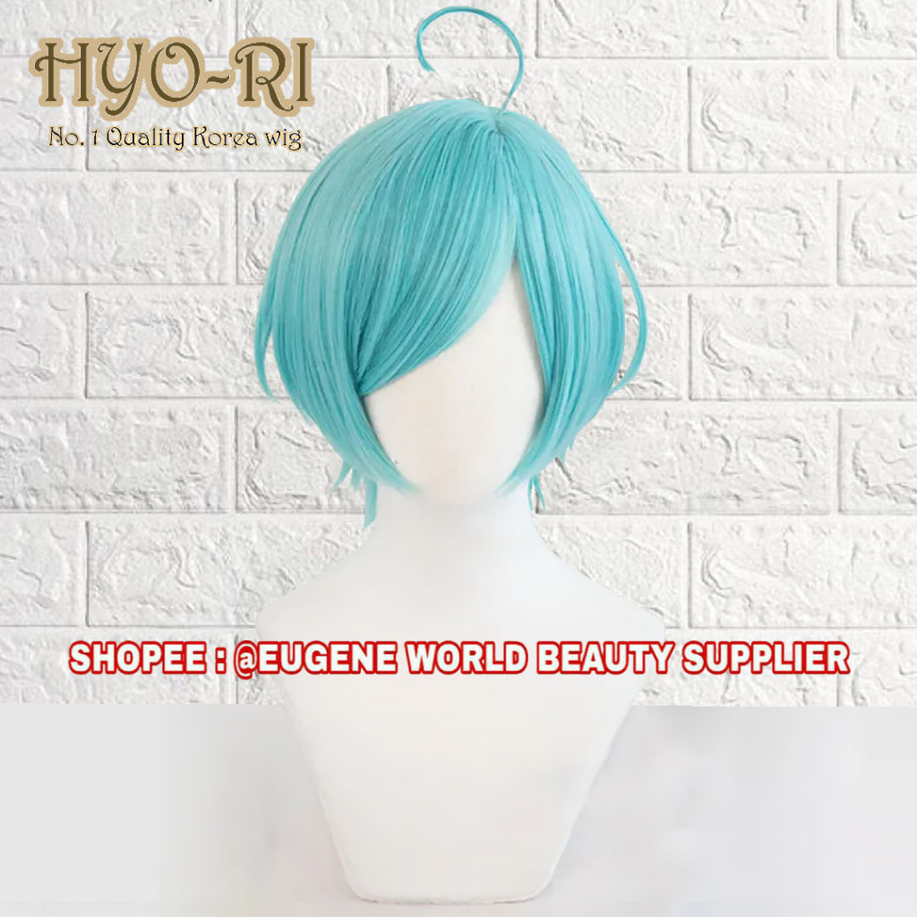 READY STOCK STYLED - RAMBUT PALSU FULL WIG KANATA SHINKAI WIG SHINKAI KANATA WIG ANIME COSPLAY THE E