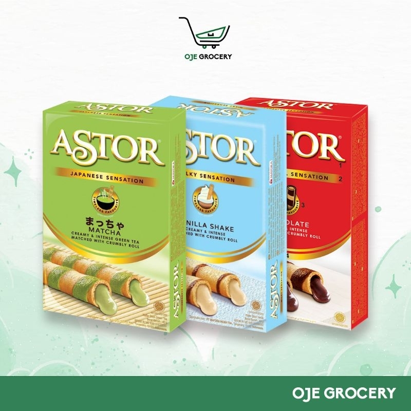 

ASTOR WAFER STICK 40GR - COKELAT VANILLA MATCHA