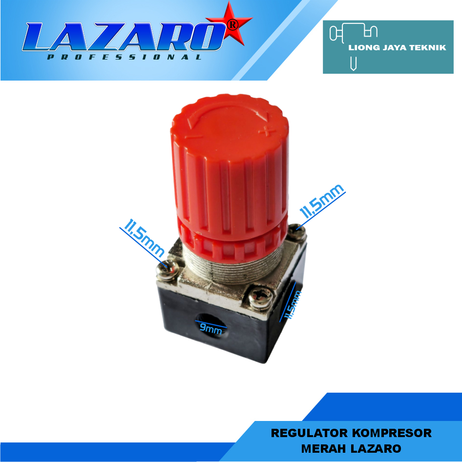 Sparepart Kompresor Regulator Kompresor Merah Lazaro
