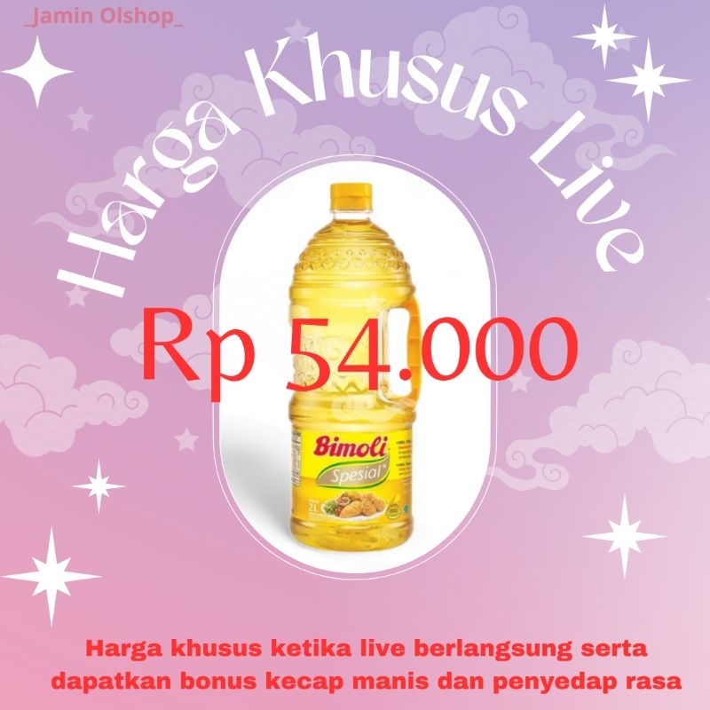 

Bimoli Minyak Goreng SPESIAL Botol 2L