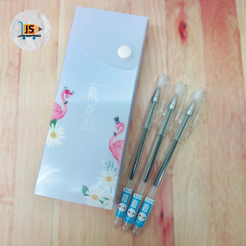 

(12 biji)Pulpen Gel EG-V Tinta Warna Hitam / Pen Gel EG-V Tinta Warna Hitam / Bolpoin Murah