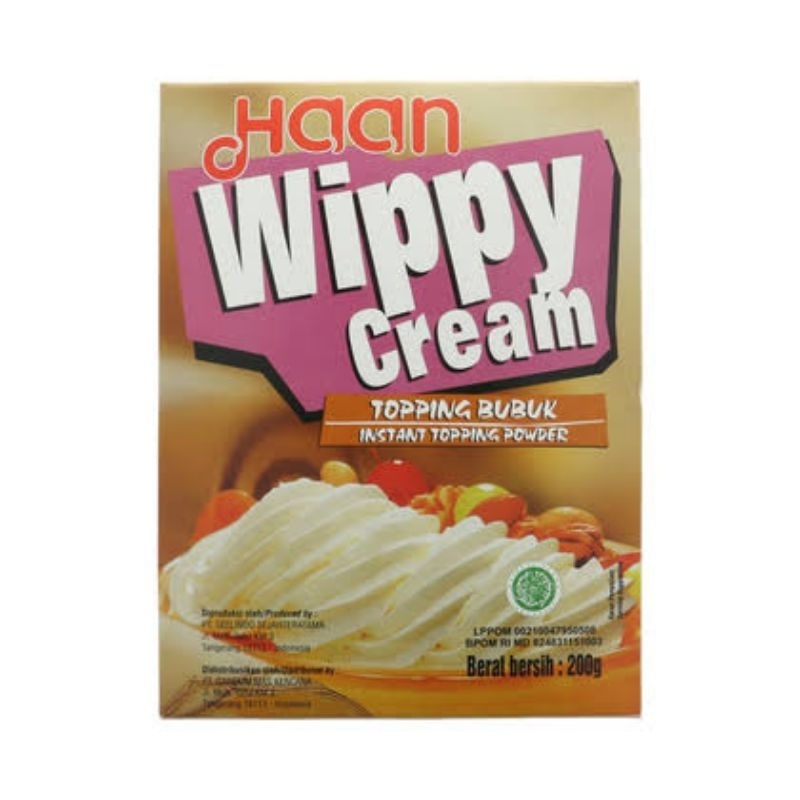 

Haan Wippy Cream 200g