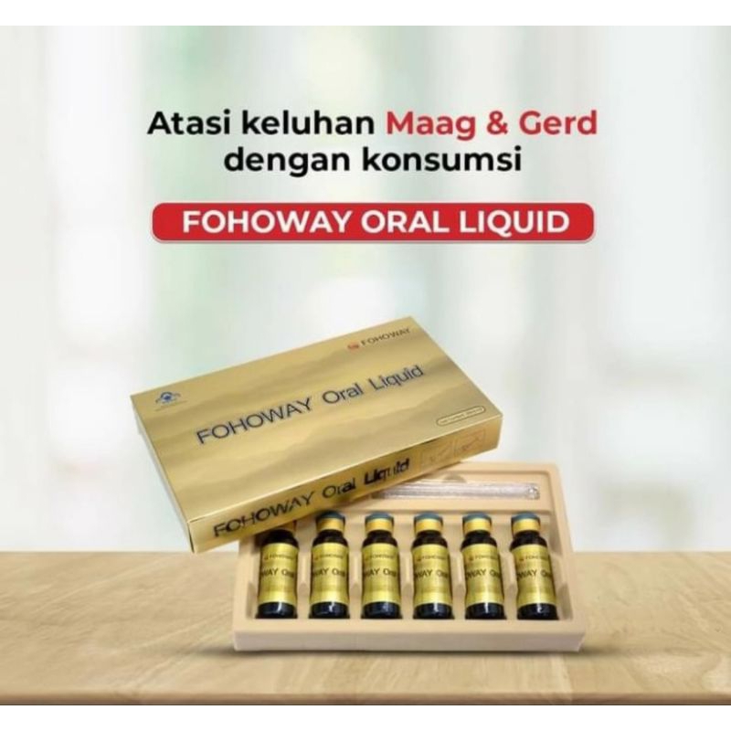 Fohoway oral liquid isi 6 botol