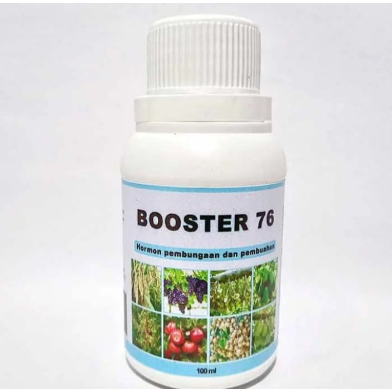 PUPUK BOOSTER 76 penyubur pelebat buah pembesar pelebat buah