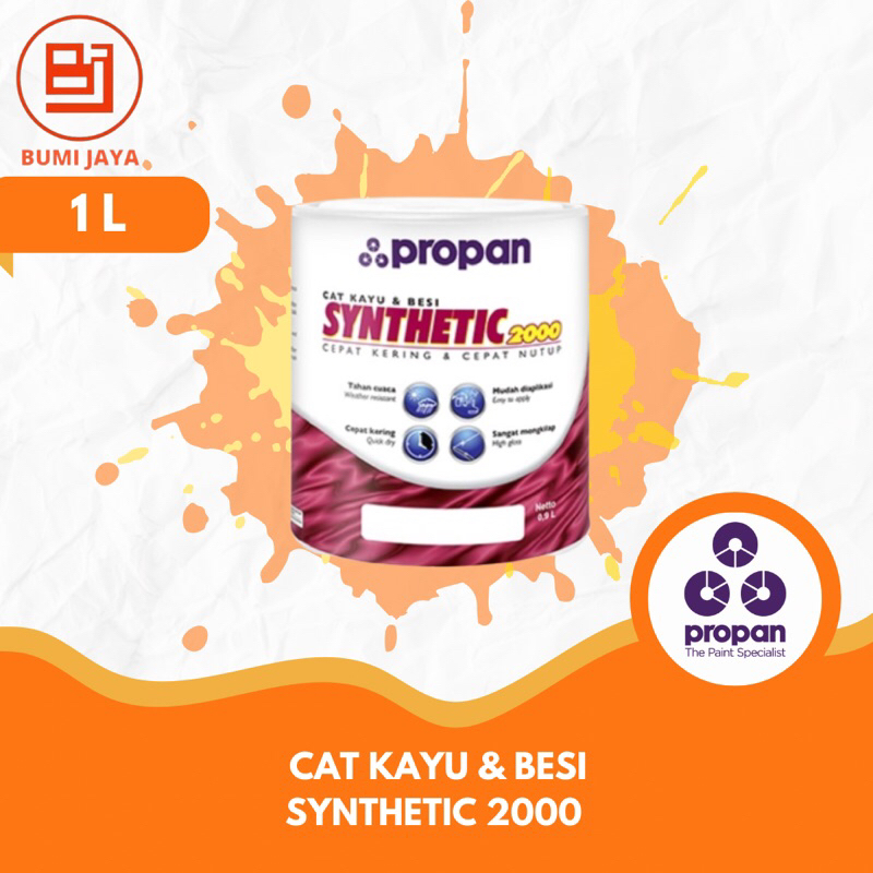 cat minyak kayu & besi propan synthetic 2000 1ltr