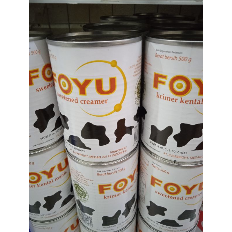 

Foyu susu kental manis 500gr