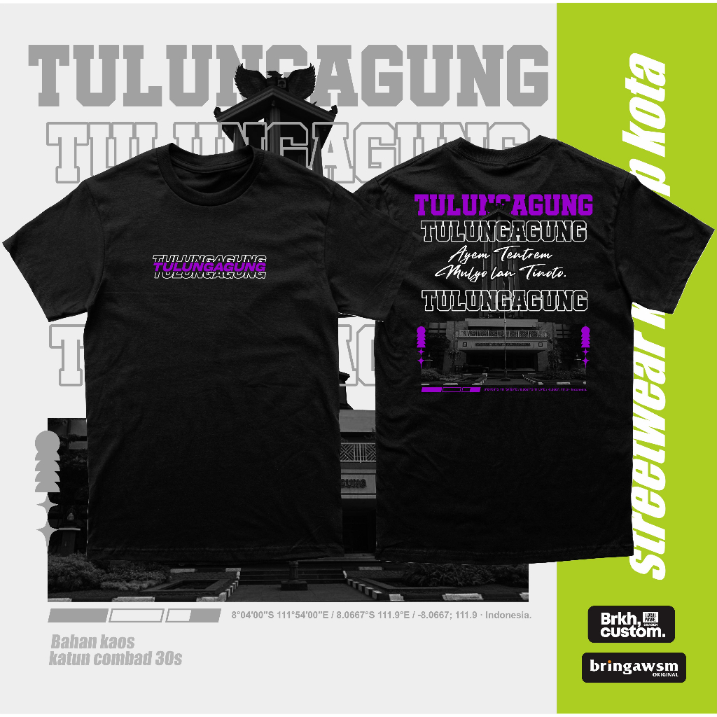 KAOS STREETWEAR TULUNGAGUNG KAOS DISTRO KAOSS BANDUNG GROSIR TERMURAH BRKHCUSTOM