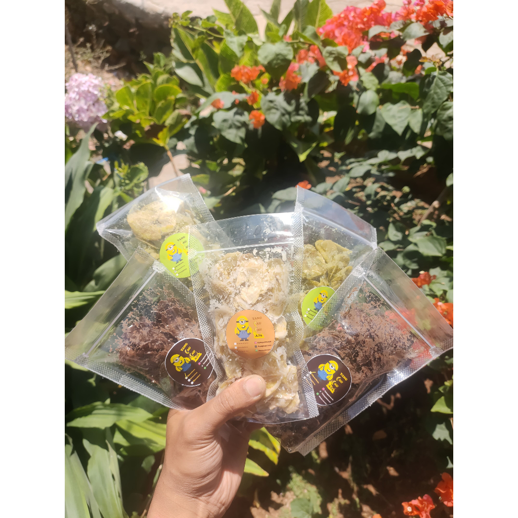 

Pisang Krispi coklat lumer Paket bundling 5pcs 3 rasa