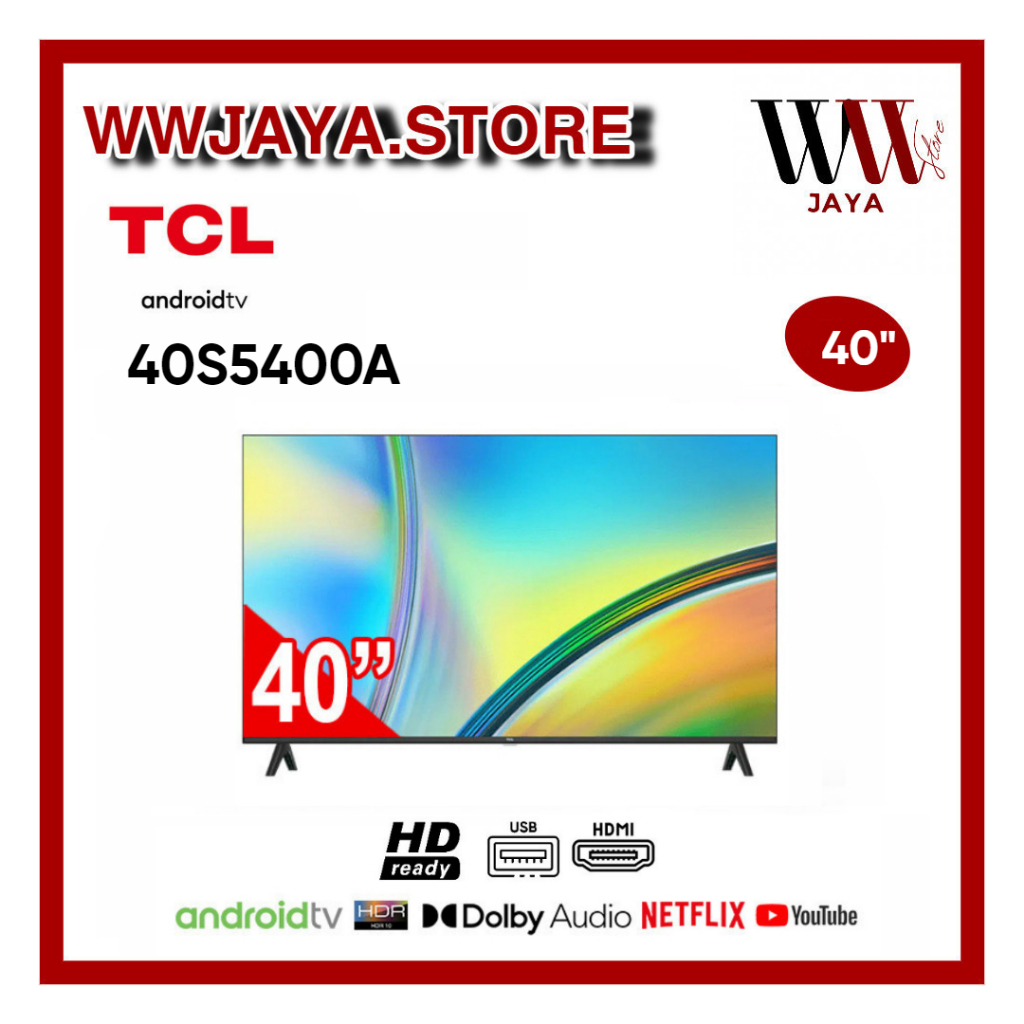 TV LED TCL 40S5400A LED TCL 40 Inch Android TV