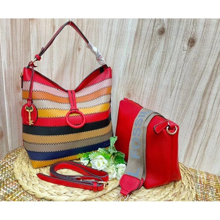 95007 TAS WANITA|TAS WANITA TERBARU|TAS WANITA IMPORT RAINBOW
