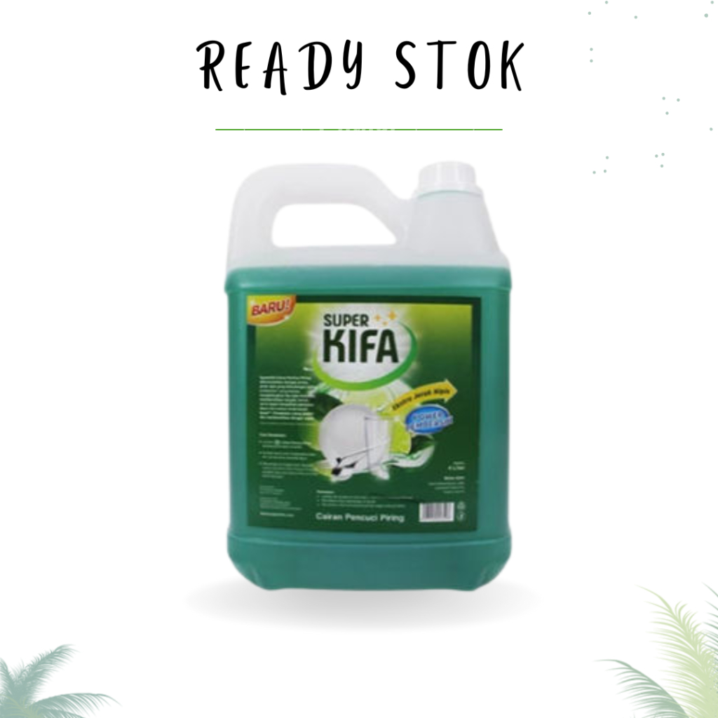 SUPER KIFA DISWASHING / SUPER KIFA JIRIGEN DISWASHING 4 L / SABUN CUCI PIRING 4 LITER