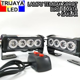 lampu tembak  strobo double jf
