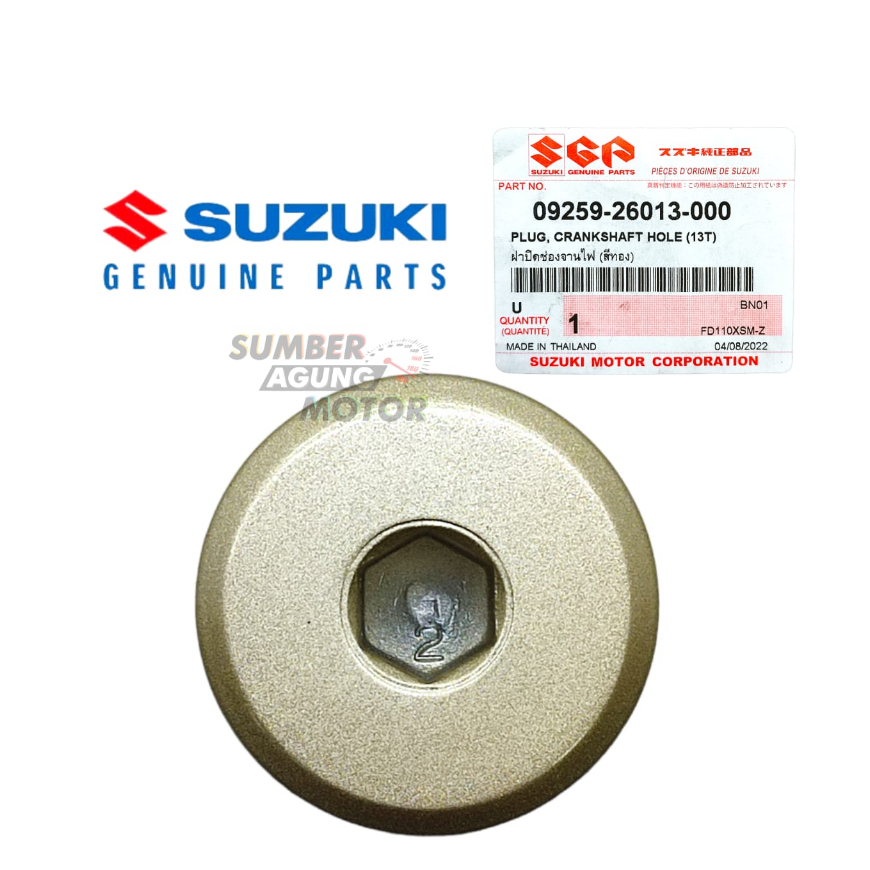 BAUT TUTUP MAGNET MAGNIT SUZUKI SATRIA FU 150 ORI SGP 09259-26013-000