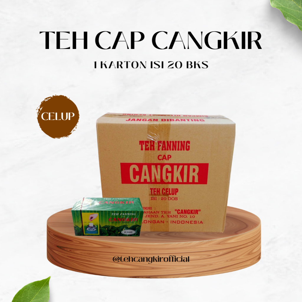 

Teh Cap Cangkir Celup (Isi 20 Bks)