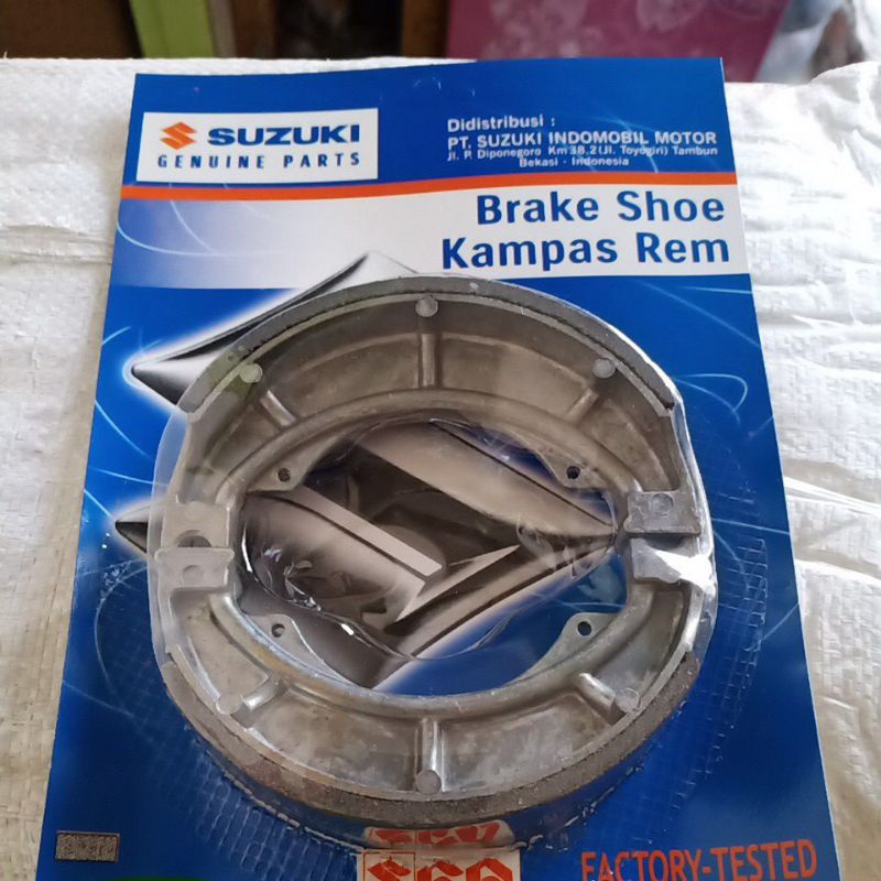 kampas rem belakang Spin Skywave Skydrive Thunder