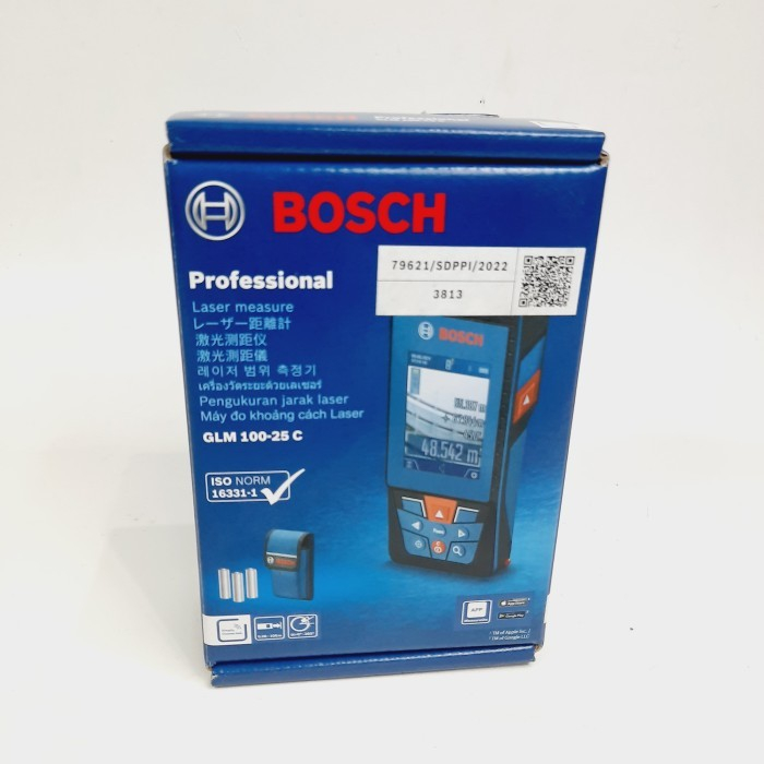 Meteran Laser Digital Range Finder 100M Bosch GLM100