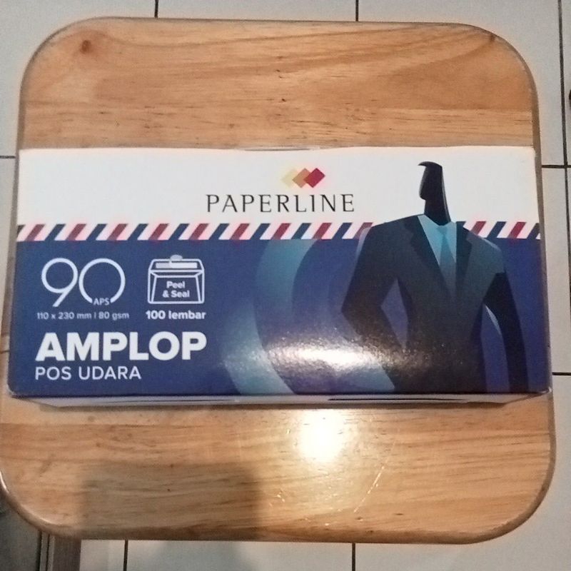

amplop putih bergaris no 90 merek paperline