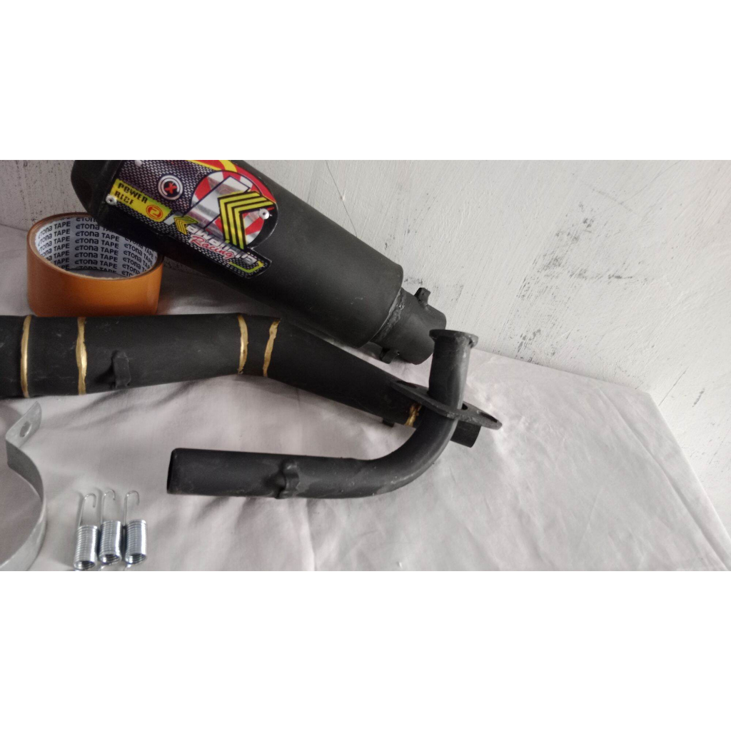 KNALPOT KAWAHARA BLACK BEAT SCOOPY MIO VARIO