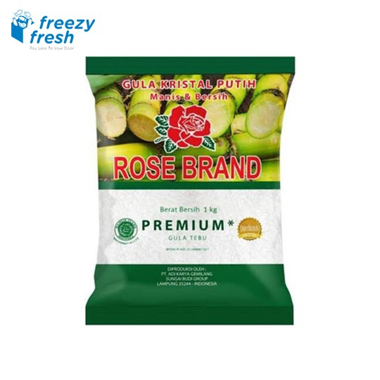 Gula Pasir Premium Rose Brand 1kg