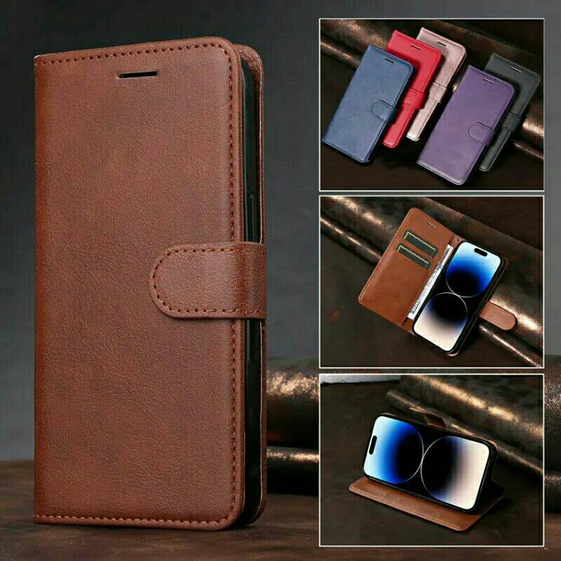 Samsung A13 5G Flip Cover Case Leather Wallet Sarung Dompet Samsung A13 5G