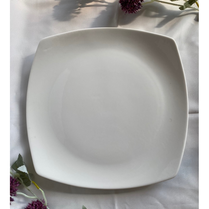 Royal Doulton Profile Square Plate piring saji kotak ukuran 30cm dan 25cm
