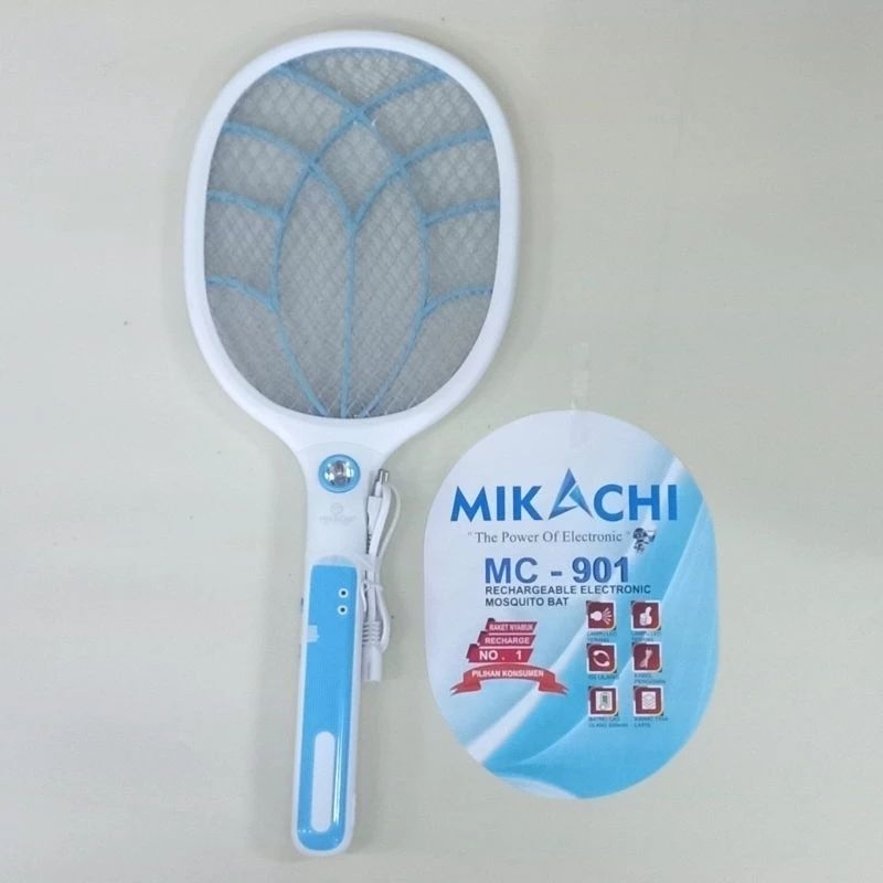 Raket nyamuk mikachi 901