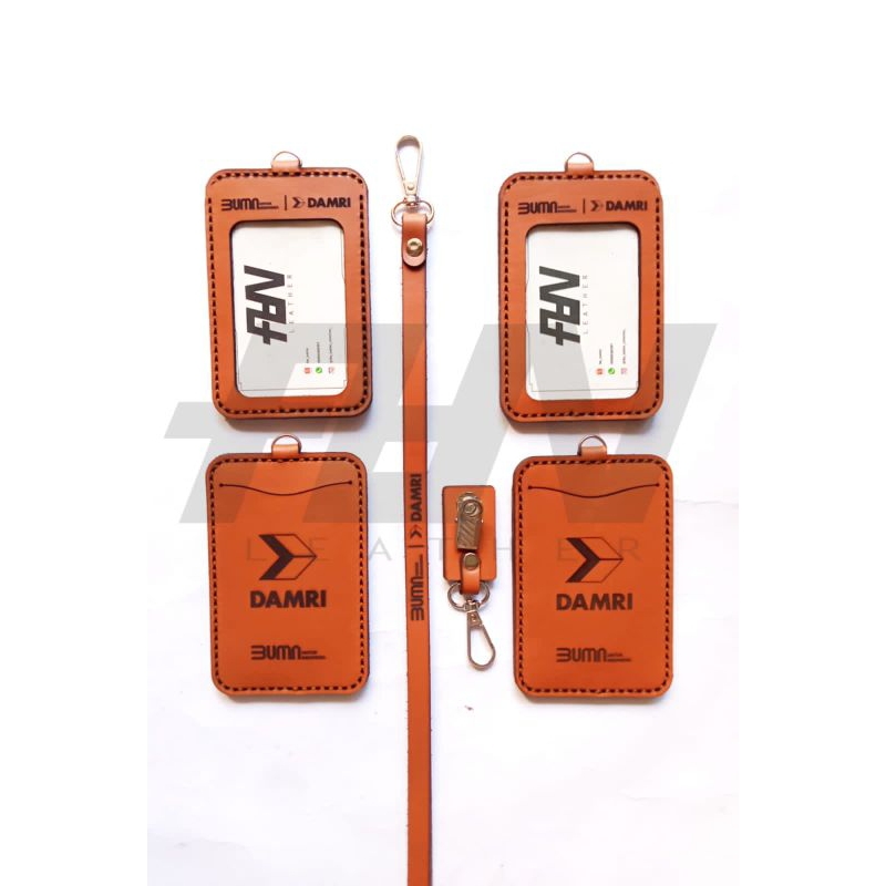 

GANTUNGAN ID CARD HOLDER KULIT NAME TAG KULIT CASE ID KULIT CUSTOM 3LAPIS