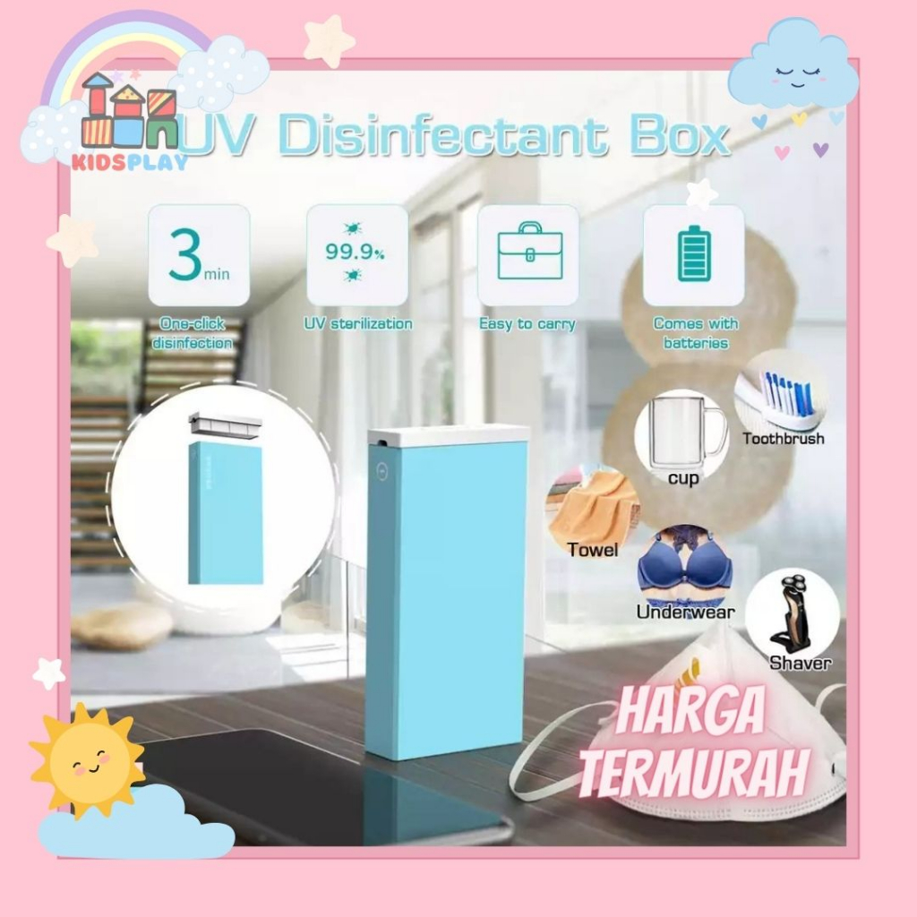 UV Sterilizer Portable Anti Virus Anti Bacteria Box UV Disinfection Sterilizer UV Pyramid